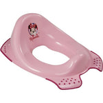 Reductor original inodoro WC infantil, para niños y bebes de 18 a 4 años. En color rosa y con el dibujo de Minnie de Disney. ES ANTIDESLIZANTE.