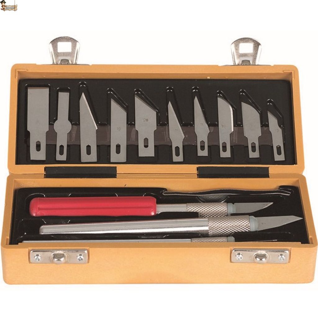 Exacto Metalico,Cutter Escalpelo Professional de gran precisión con  recambio de 5 cuchillas para manualidades DIY
