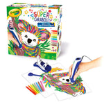 Super ceraboli Crayola Koala. Crayola calienta crayón. Juego de manualidades para pintar.