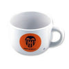 Tazón taza original con el escudo del Valencia cf. Tazón desayuno para cereales café. Para regalar a los amantes de futbol. - bricoloco.com6 uds