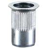 Tuerca remachable M4-M10. Remache roscado Cabeza avellanada cincada. Ranurada. - bricoloco.comM4