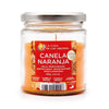 Vela tarro aromática 130gr con tapa. Ambientador fragancia. Aceites esenciales. Vela aroma canela naranja - bricoloco.com1 uds