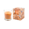 Vela tarro vaso cristal aromática 140gr canela naranja. Ambientador fragancia. Aceites esenciales. Vela aroma aroma intenso. - bricoloco.com1 uds