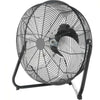 Ventilador de suelo potente con base de metal y aspas de aluminio Oscilante. 3 velocidades. Altura regulable. 90W. 400 mm. . - bricoloco.com