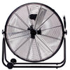 Ventilador Industrial de suelo con motor de Altas Prestaciones. Alta Velocidad 3 regulaciones. Aspas de aluminio de 60 cm. Base robusta metal 9 kg - bricoloco.com