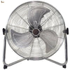 Ventilador suelo potente con base de metal y aspas de aluminio con carcasa de rejilla. 3 velocidades. 110W. 450 mm. de diámetro. Alta velocidad. - bricoloco.com